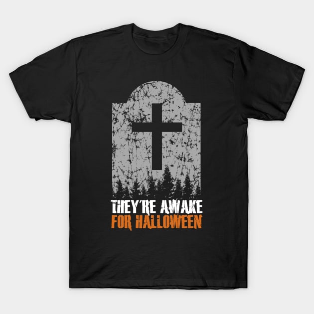 Sarcastic Tombstone Of Halloween Artwork T-Shirt by star trek fanart and more